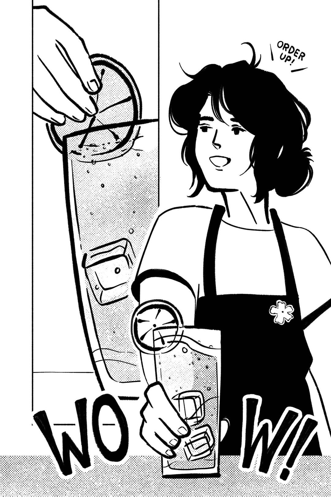 Coffee Talk page 1 Coffee Talk page 1