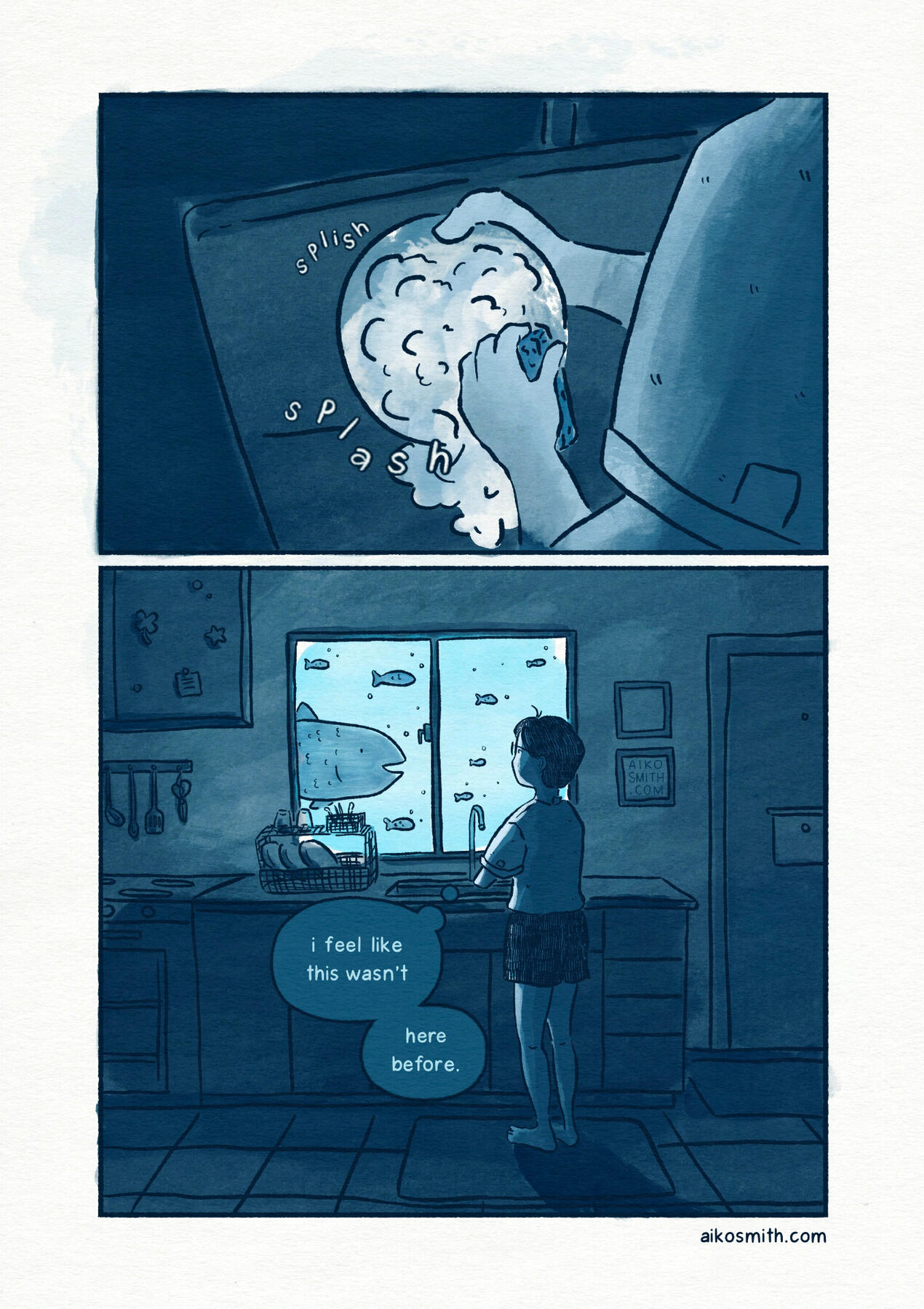 Ocean in My Kitchen // 2021