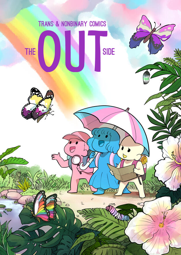 The Out Side Comic Anthology Cover
